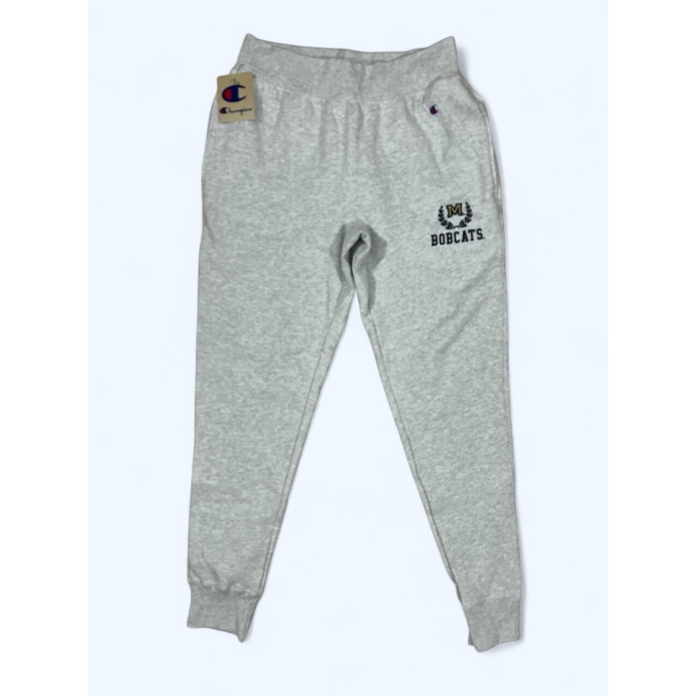 Champion Reverse Weave Heavyweight Fleece Joggers Men's Size Medium MSU BOBCATS